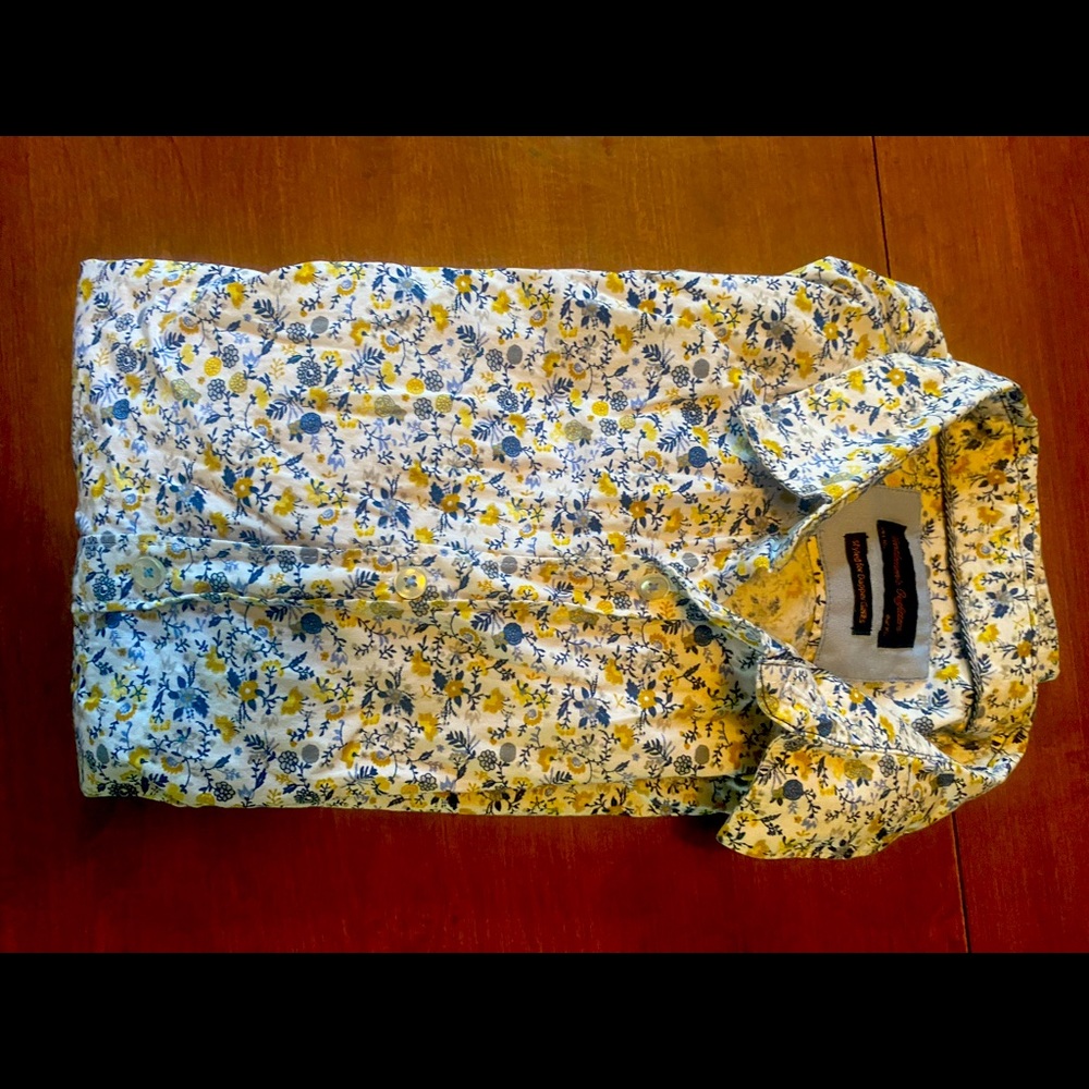 Gentleman’s Outfitter’s, Floral Long Sleeve Button-Up, XL